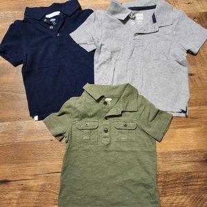 Boys polo shirt lot Old Navy 2T 18M